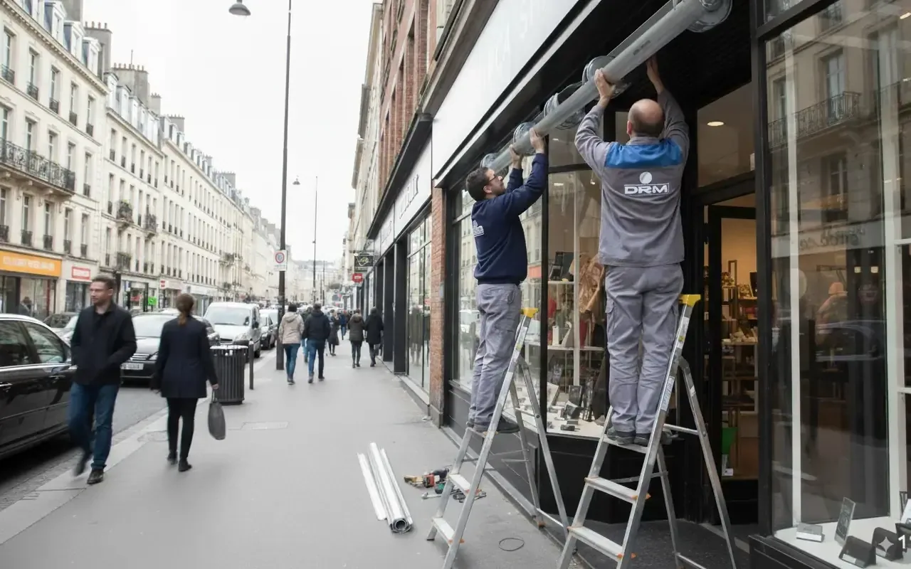 Installation et pose de rideau métallique à Paris 18 Installation et pose de rideau métallique à Paris 18